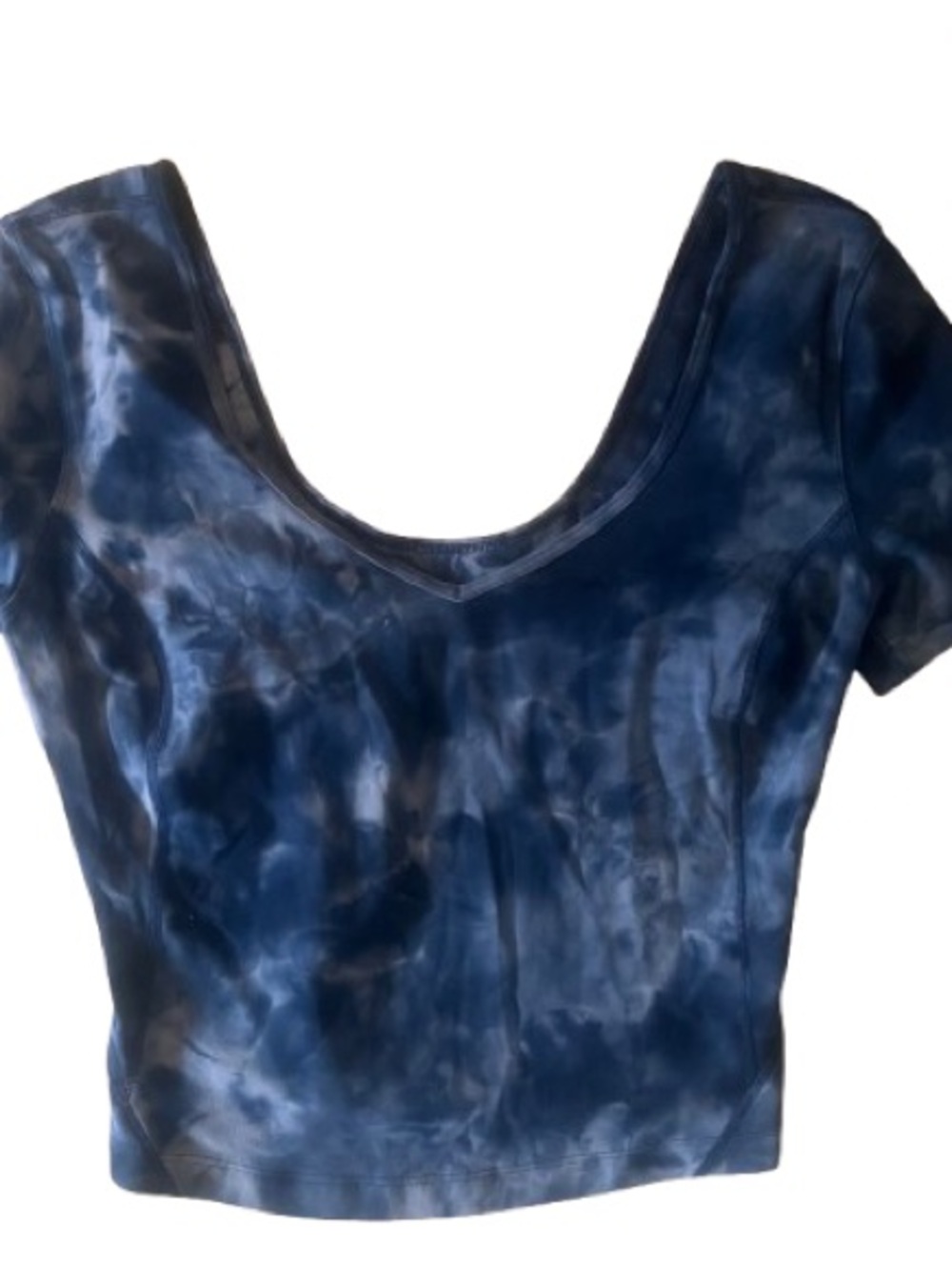 Lululemon Align T-shirt Diamond Dye Lunar Rock True Navy 4 - Picture 6 of 8